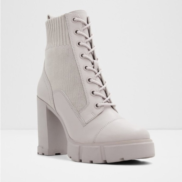 Aldo Shoes - Aldo Rebel Heeled Combat Boots